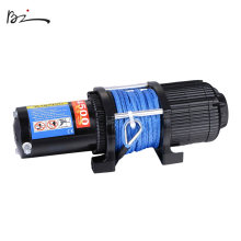 12V 24V 4500lb Electric ATV Winch with Synthetic Rope